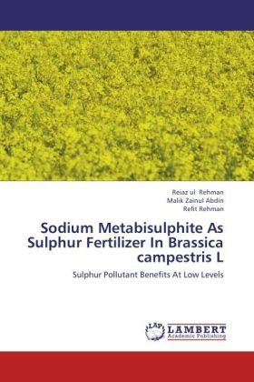 Produktbild: Rehman, R: Sodium Metabisulphite As Sulphur Fertilizer In Br
