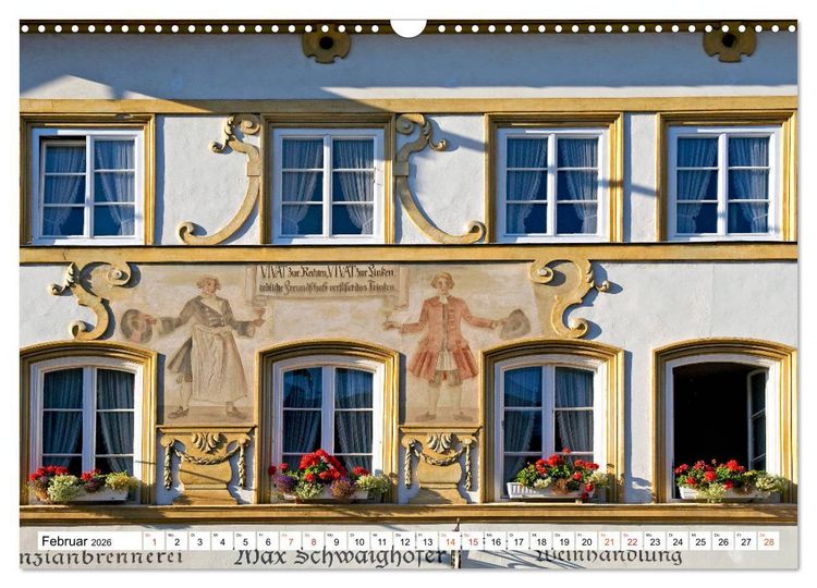 Produktbild: Oberbayerische L&uuml;ftlmalerei (Wandkalender 2026 DIN A3 quer), CALVENDO Monatskalender