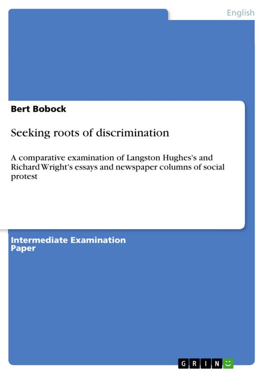 Produktbild: Seeking roots of discrimination