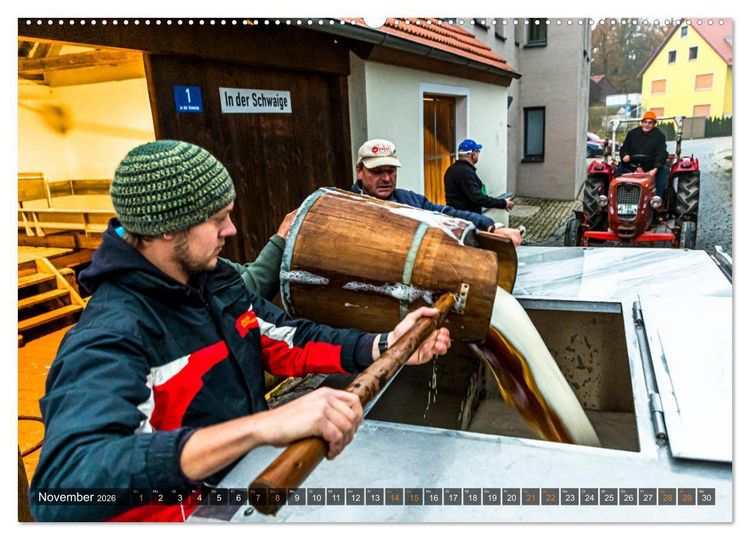 Produktbild: Zoigl. Der historische Brauprozess (Wandkalender 2026 DIN A2 quer), CALVENDO Monatskalender