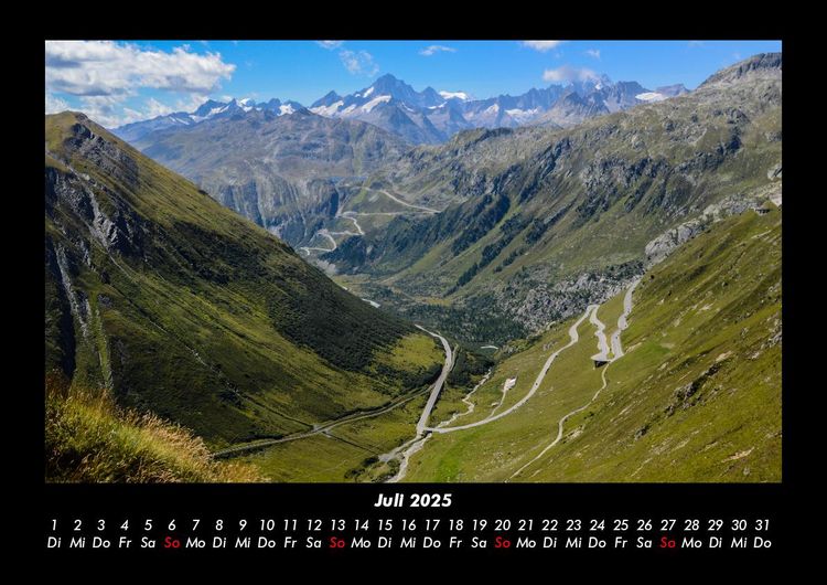 Produktbild: Bergige Welten 2025 Fotokalender DIN A3