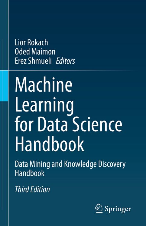 Produktbild: Machine Learning for Data Science Handbook