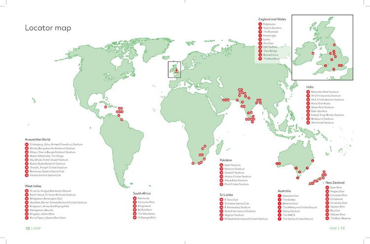 Produktbild: Times Cricket Grounds of the World