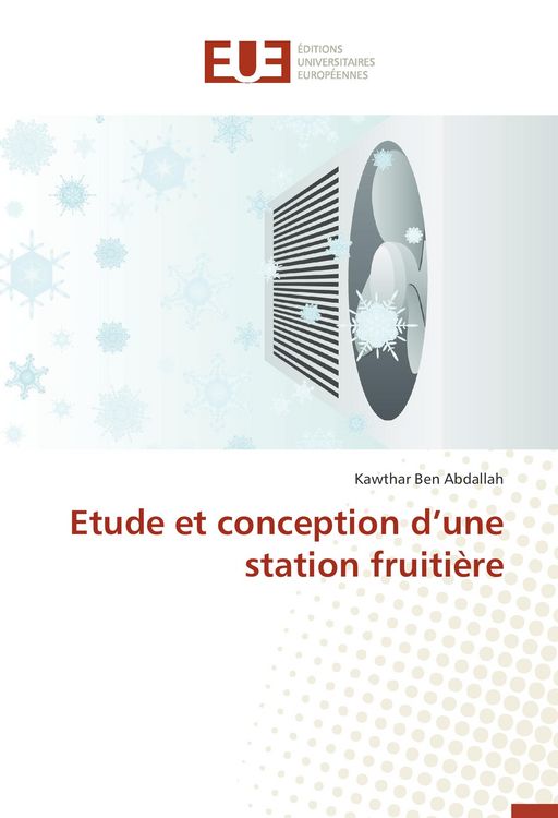 Produktbild: Etude et conception d'une station fruiti&egrave;re