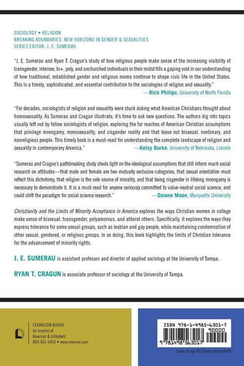 Produktbild: Christianity and the Limits of Minority Acceptance in America