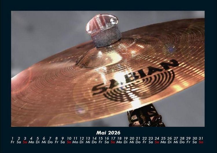 Produktbild: Musik 2026 Fotokalender DIN A4