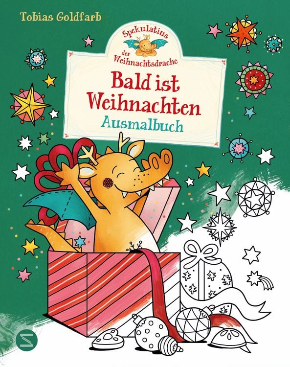 Produktbild: Spekulatius, der Weihnachtsdrache. Bald ist Weihnachten. Ausmalbuch
