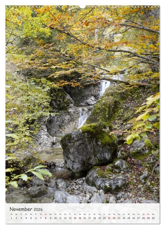 Produktbild: Europas Wasserf&auml;lle (hochwertiger Premium Wandkalender 2026 DIN A2 hoch), Kunstdruck in Hochglanz