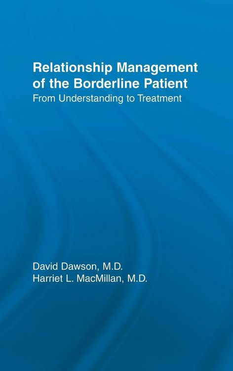 Produktbild: Relationship Management Of The Borderline Patient