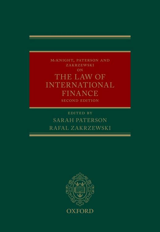 Produktbild: McKnight, Paterson, & Zakrzewski on the Law of International Finance