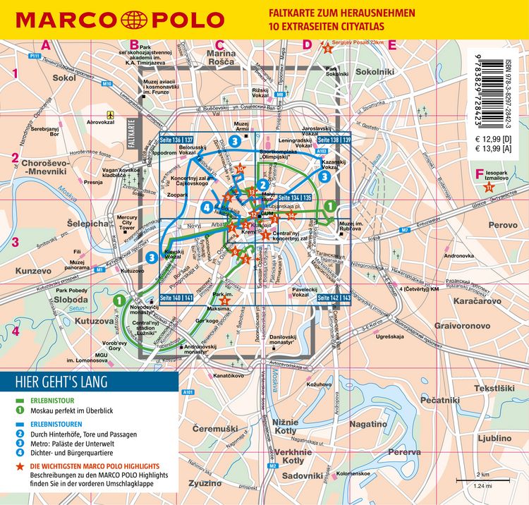 Produktbild: MARCO POLO Reisef&uuml;hrer Moskau