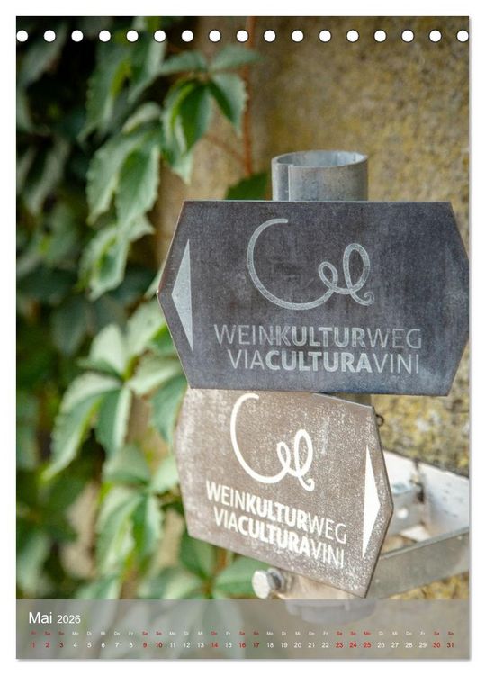Produktbild: Auf dem Marlinger Waalweg (Tischkalender 2026 DIN A5 hoch), CALVENDO Monatskalender