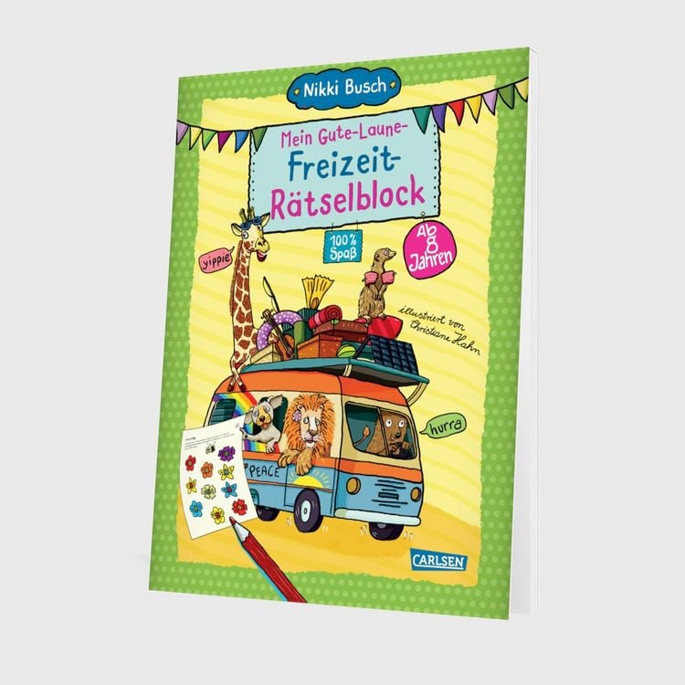 Produktbild: R&auml;tselspa&szlig; Grundschule: Mein Gute-Laune-Freizeit-R&auml;tselblock