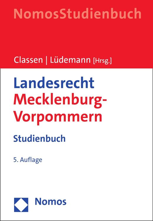 Produktbild: Landesrecht Mecklenburg-Vorpommern