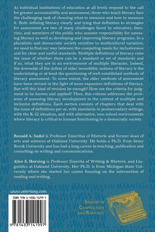 Produktbild: Defining Literacy Standards