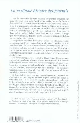 Produktbild: La Veritable Histoire des Fourmis