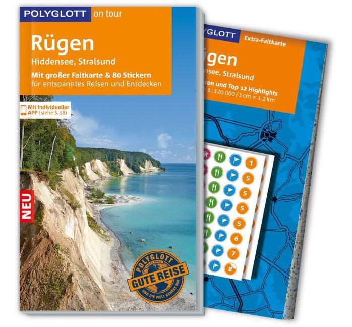 Produktbild: POLYGLOTT on tour Reisef&uuml;hrer R&uuml;gen, Hiddensee, Stralsund