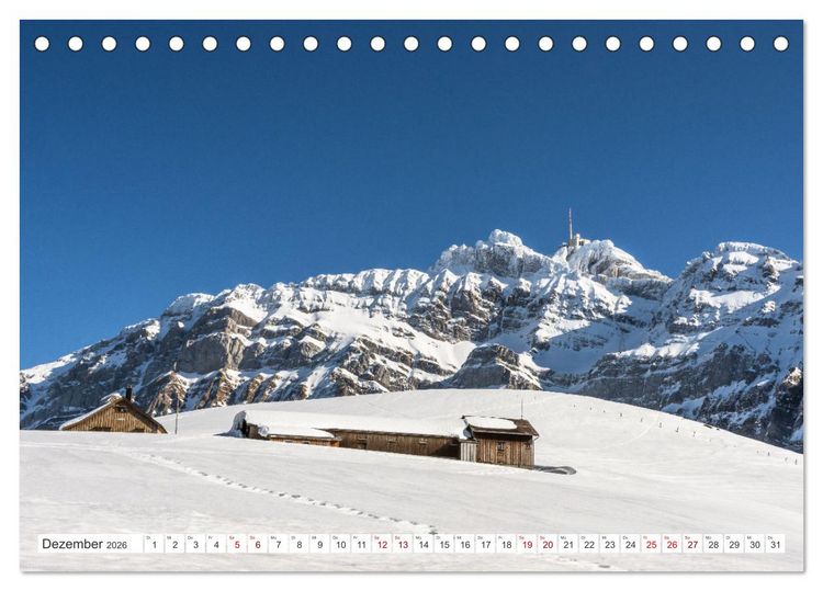 Produktbild: Appenzellerland (Tischkalender 2026 DIN A5 quer), CALVENDO Monatskalender