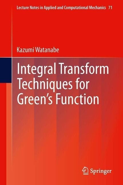 Produktbild: Integral Transform Techniques for Green's Function