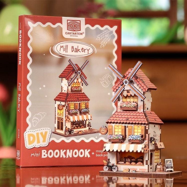 Produktbild: Mini-Booknook Mill Bakery