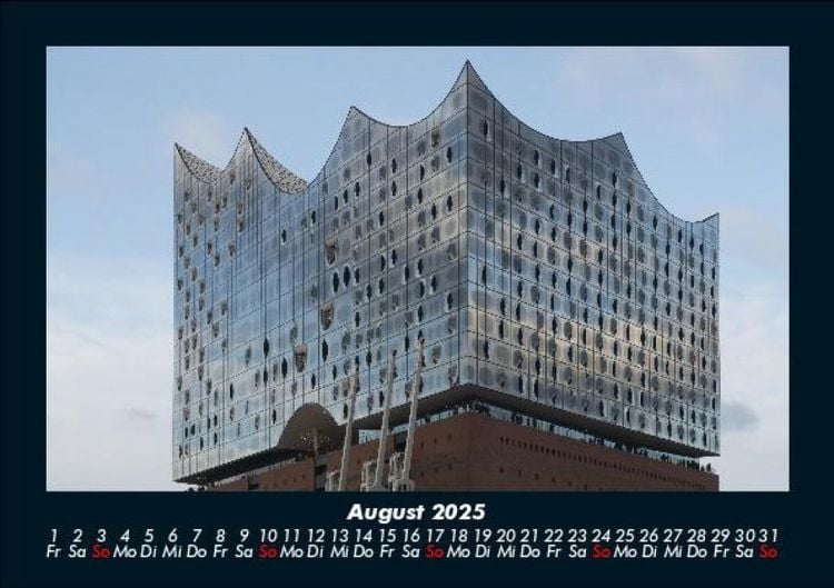 Produktbild: Hamburg 2025 Fotokalender DIN A5