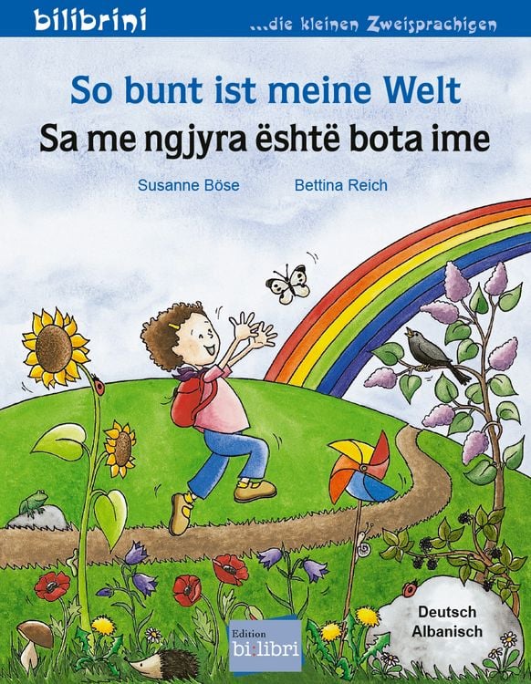 Produktbild: So bunt ist meine Welt (Deutsch-Albanisch)