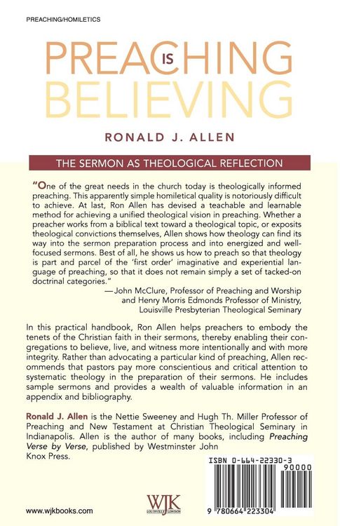 Produktbild: Preaching is Believing