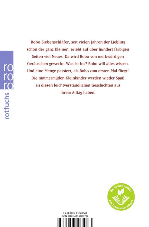 Produktbild: Bobo Siebenschl&auml;fer ist wieder da