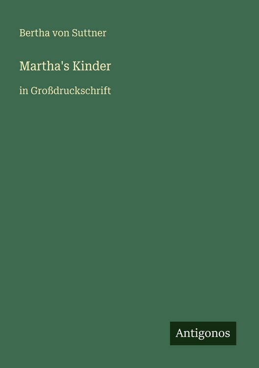 Produktbild: Martha's Kinder