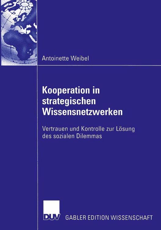 Produktbild: Kooperation in strategischen Wissensnetzwerken