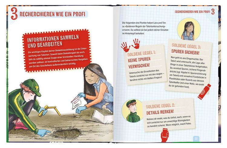 Produktbild: Streng geheim! Das gro&szlig;e Detektivbuch