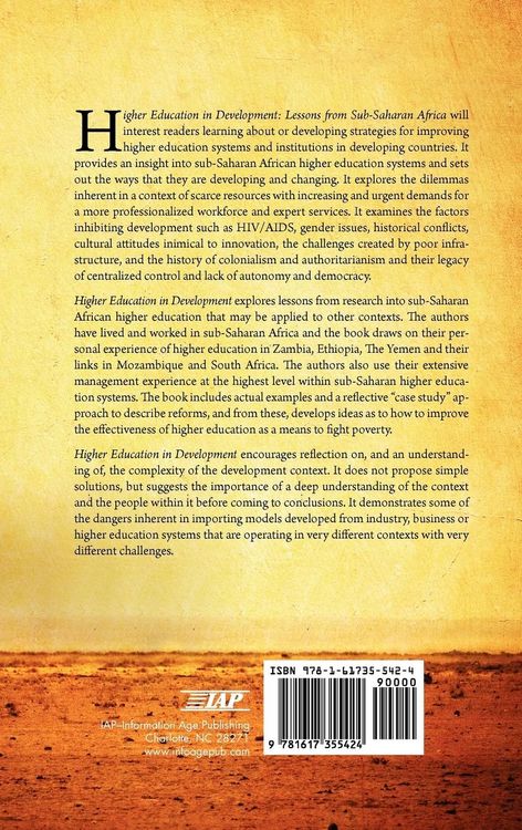 Produktbild: Higher Education in Development
