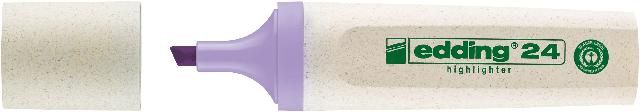 Produktbild: Edding Textmarker e-24 EcoLine pastellviolett