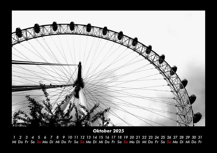 Produktbild: London 2025 Fotokalender DIN A3