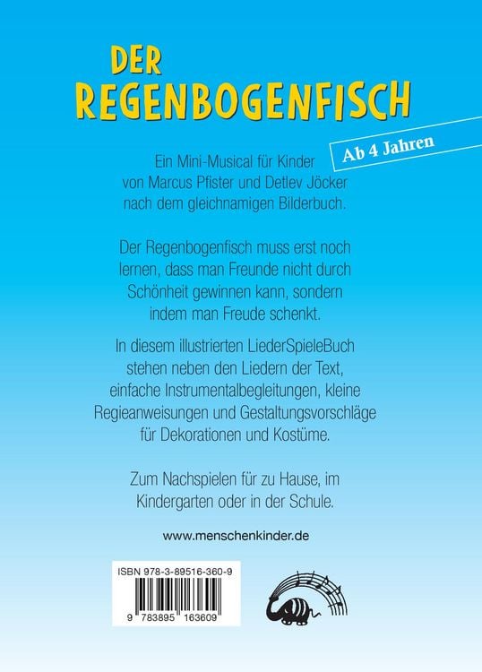 Produktbild: Detlev J&ouml;cker: Der Regenbogenfisch