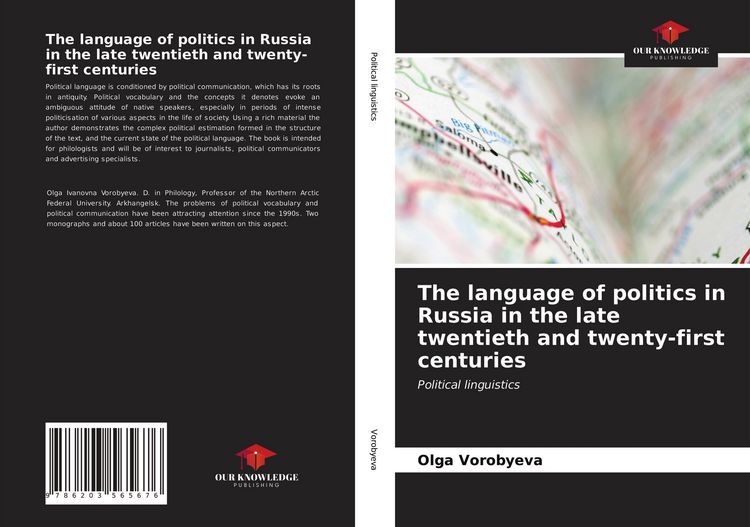 Produktbild: The language of politics in Russia in the late twentieth and twenty-first centuries