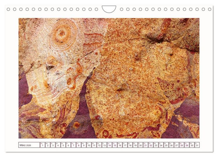 Produktbild: Natures-Designs - farbenfrohe Felsk&uuml;sten in Brasilien (Wandkalender 2026 DIN A4 quer), CALVENDO Monatskalender