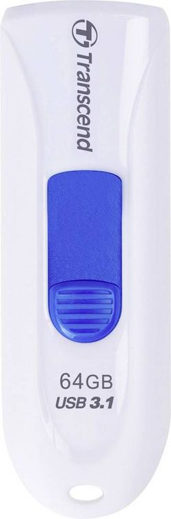 Produktbild: Transcend JetFlash&reg; 790 USB-Stick 64 GB Wei&szlig;, Blau TS64GJF790W USB-A (USB 3.1 Gen 1)