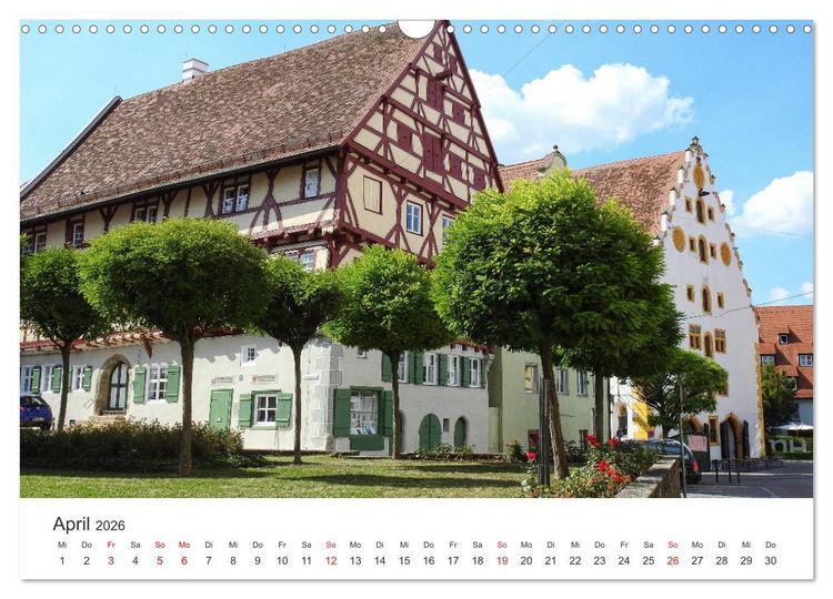 Produktbild: Stadtbummel im sch&ouml;nen N&ouml;rdlingen (Wandkalender 2026 DIN A3 quer), CALVENDO Monatskalender