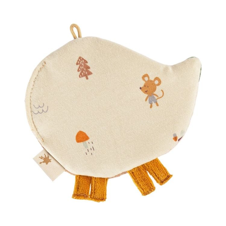 Produktbild: Sigikid 39981 - Knistertuch Igel, sigibaby Greifling, Baumwolle, 13 cm