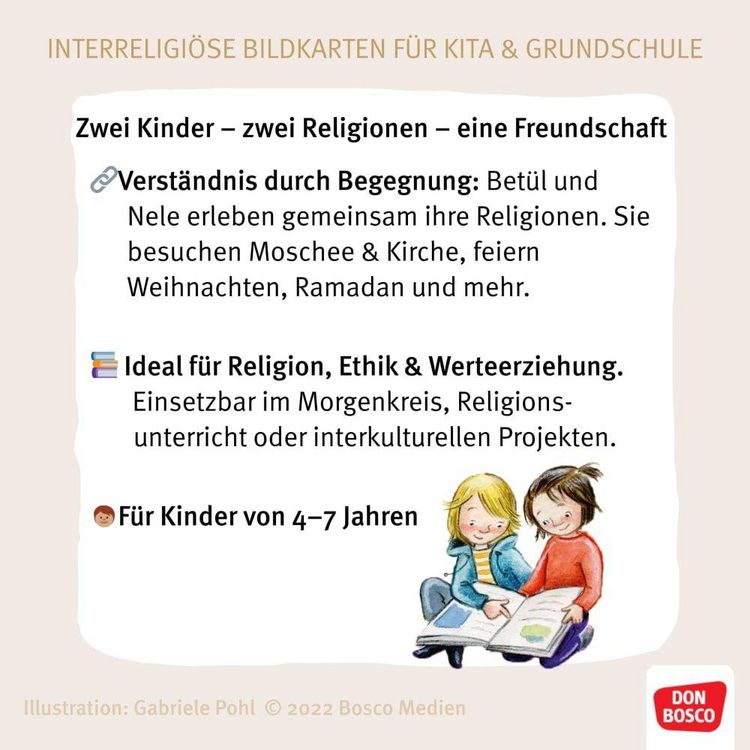 Produktbild: Bet&uuml;l und Nele erleben das Opferfest. Kamishibai Bildkartenset.