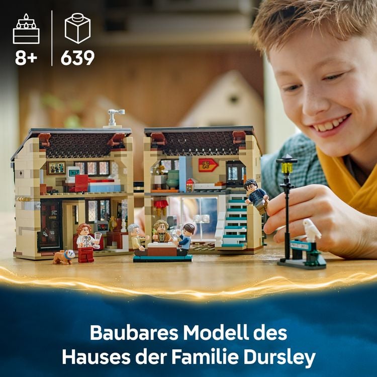 Produktbild: LEGO Harry Potter Ligusterweg Tante Magdas Besuch, baubares Haus 76451