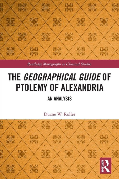 Produktbild: The Geographical Guide of Ptolemy of Alexandria