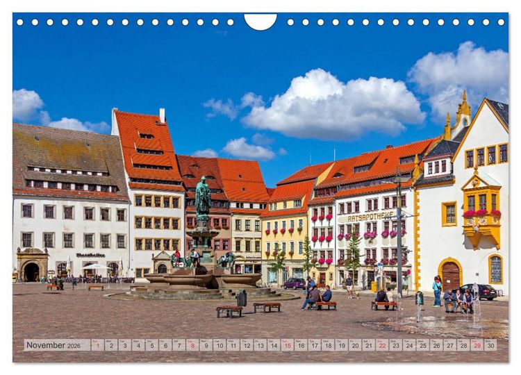 Produktbild: Beautiful Saxony (Wall Calendar 2026 DIN A4 landscape), CALVENDO 12 Month Wall Calendar