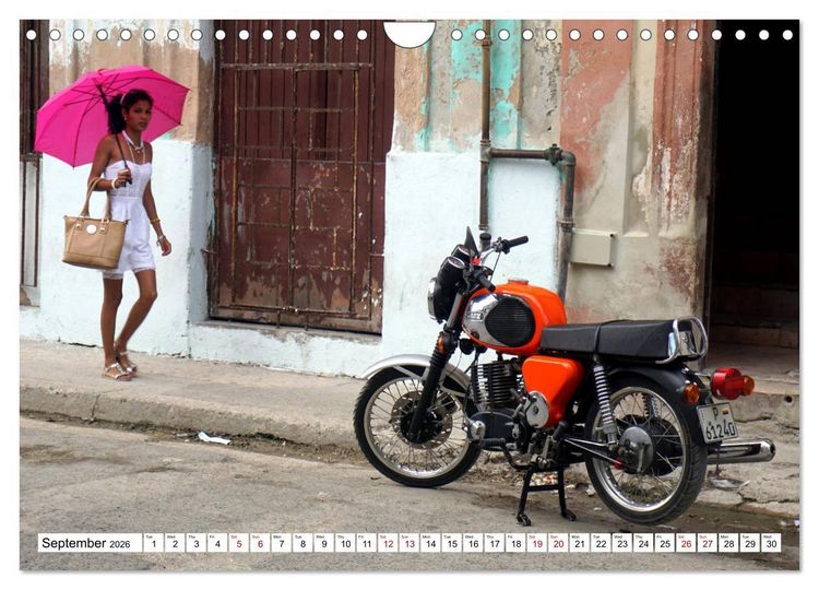Produktbild: The Legendary MZ (Wall Calendar 2026 DIN A4 landscape), CALVENDO 12 Month Wall Calendar