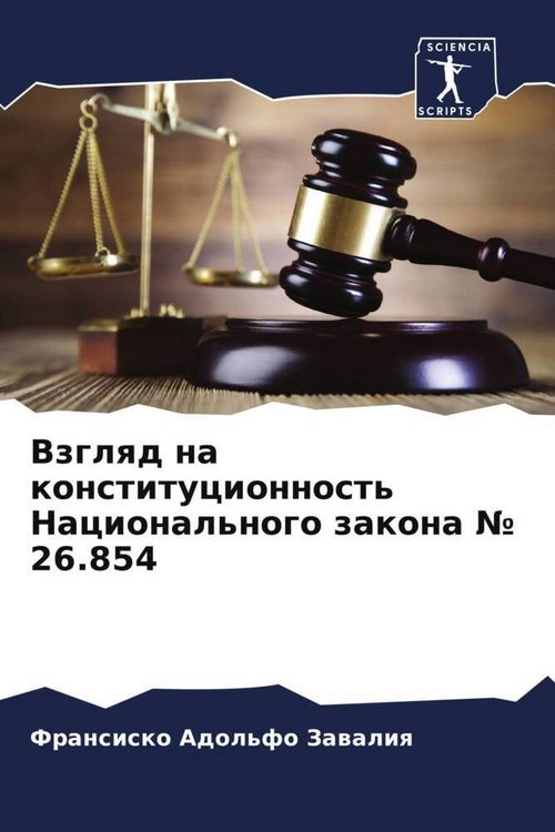 Produktbild: Vzglqd na konstitucionnost' Nacional'nogo zakona &iquest; 26.854