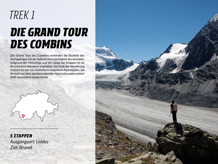 Produktbild: Trekking in den Schweizer Alpen