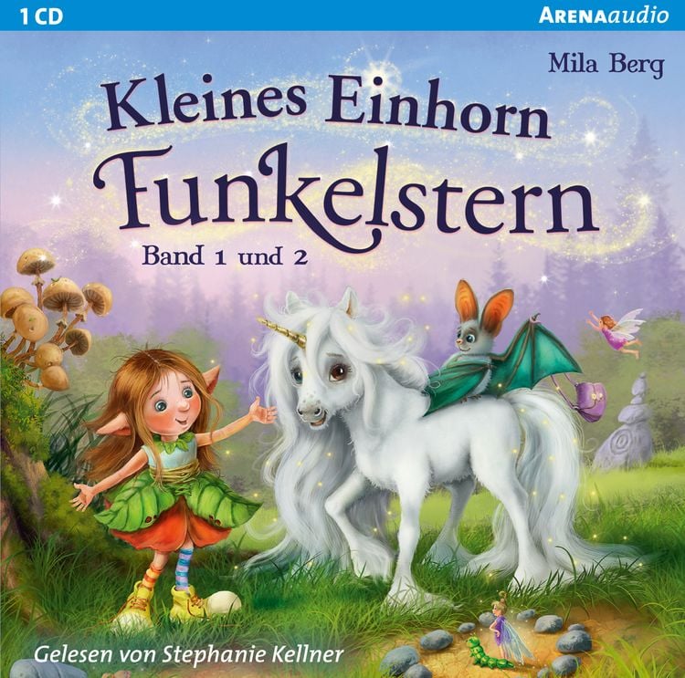 Produktbild: Kleines Einhorn Funkelstern (Band 1 und 2)