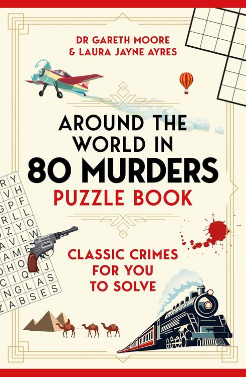 Produktbild: Around the World in 80 Murders Puzzle Book