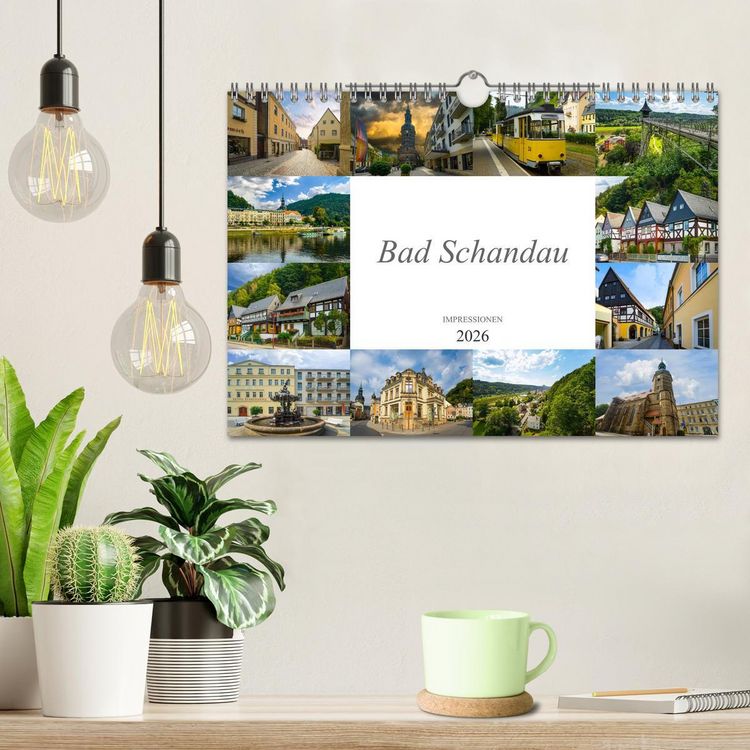 Produktbild: Bad Schandau Impressionen (Wandkalender 2026 DIN A4 quer), CALVENDO Monatskalender
